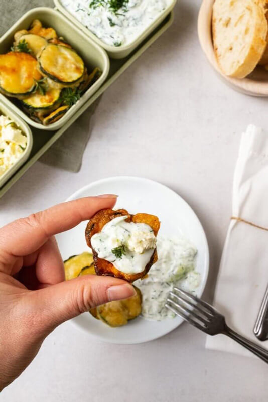 Frittierte-Zucchini